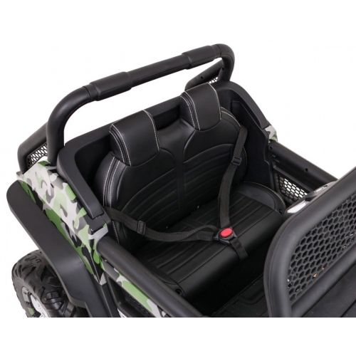 Mercedes Unimog Auto na akumulator 4x4 dwuosobowy Moro